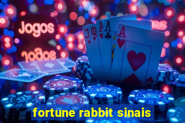 fortune rabbit sinais